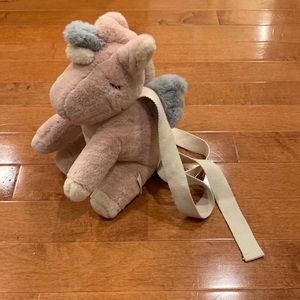 Super soft and never used unicorn backpack Zara kids brand